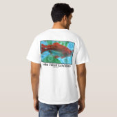 Alaska-Angelausflug-Kunst durch Dämmerung T T-Shirt (Schwarz voll)