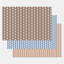 Alaska Animals  Geschenkpapier Set