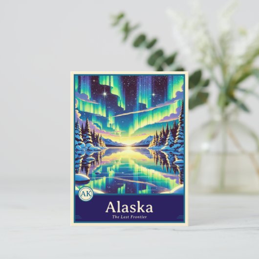 Alaska | Anime Style Cel Schattenkarte Postkarte (Stehend Vorderseite)