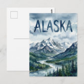 Alaska Ansichtskarte Postkarte (Vorne/Hinten)