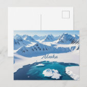 Alaska-Ansichtskarte Postkarte (Vorne/Hinten)