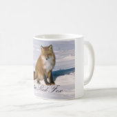 Alaska Arctic Red Fox Coffee Tasse (VorderseiteRechts)