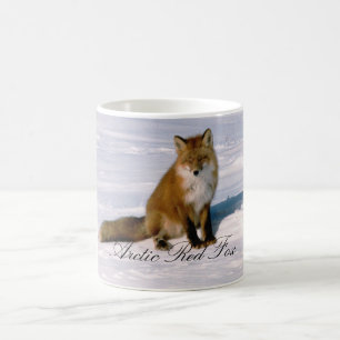Alaska Arctic Red Fox Coffee Tasse