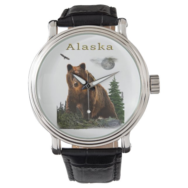 Alaska Armbanduhr (Vorderseite)