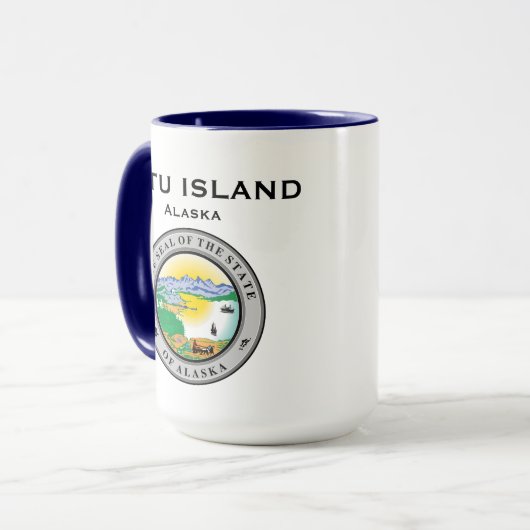 Alaska* Attu Insel-Tasse Tasse (Vorderseite Links)