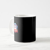 Alaska auf dem US-Aufkleber Kaffeetasse (Vorderseite Links)