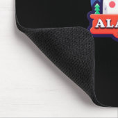 Alaska auf dem US-Aufkleber Mousepad (Ecke)