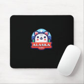 Alaska auf dem US-Aufkleber Mousepad (Mit Mouse)
