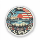 Alaska Aufkleber (Vorderseite)