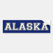 Alaska Autoaufkleber (Vorne)
