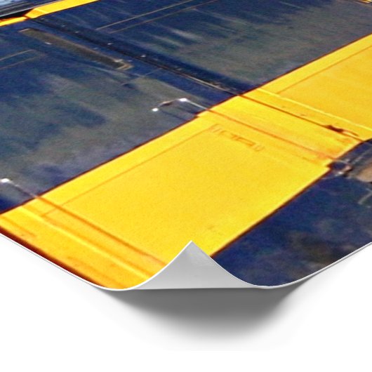 Alaska Bahn & Berge Poster (Ecke)