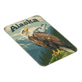Alaska Bald Eagle Magnet (Rechte Seite)