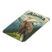 Alaska Bald Eagle Magnet (Linke Seite)