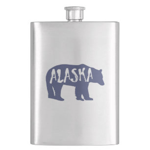 Alaska-Bär Flachmann