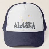 Alaska Baseball Cap Truckerkappe (Vorderseite)