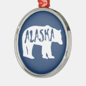 Alaska Bear Ornament Aus Metall (Links)