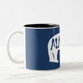 Alaska Bear Zweifarbige Tasse (Links)