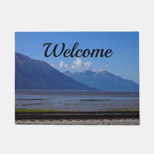 Alaska Beauty Welcome Doormat Fußmatte (Vorderseite)