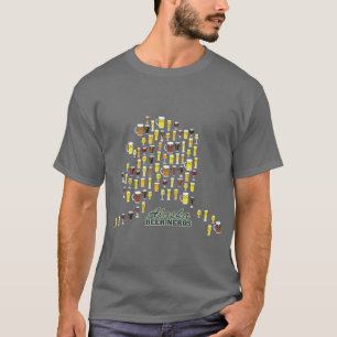Alaska-Beer-Nerds Oversifiziert T-Shirt