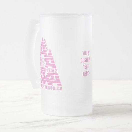 ALASKA-benutzerdefinierte Tasse (Vorderseite Links)