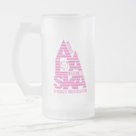 ALASKA-benutzerdefinierte Tasse (Links)