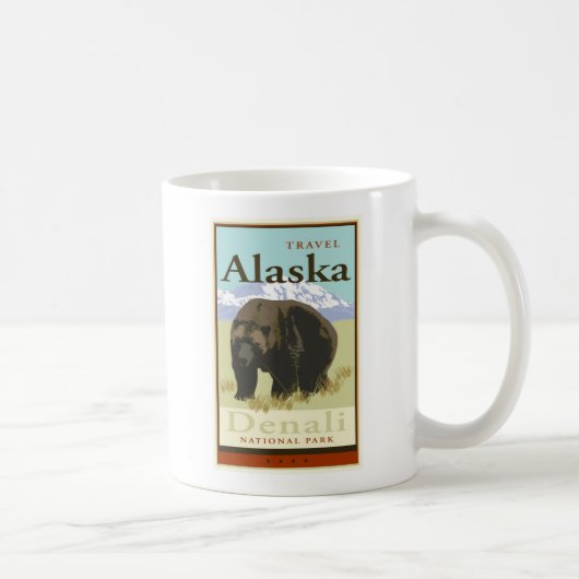 Alaska bereisen kaffeetasse (Rechts)