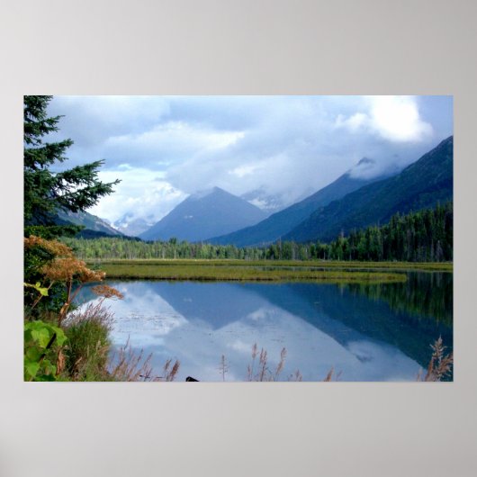 Alaska-Berg Poster (Vorne)