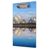 Alaska Berge Reflektion Foto Klemmbrett (Links)