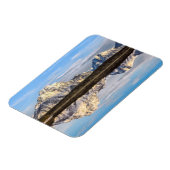 Alaska Berge Reflektion Foto Magnet (Linke Seite)