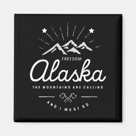 Alaska-Berge rufen mich an, ich muss Mono Dark Magnet