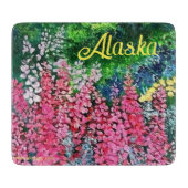 Alaska-Berge wi_Alaska-Schnittplatte Schneidebrett (Vorderseite)