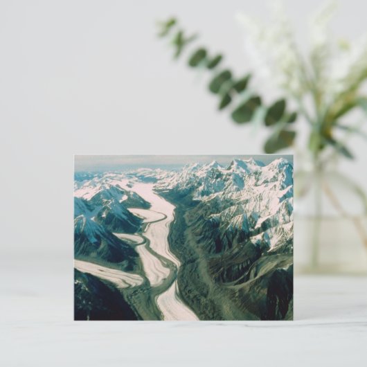 Alaska-Bergkette Postkarte (Stehend Vorderseite)