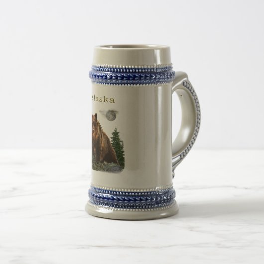 Alaska Bierglas (VorderseiteRechts)