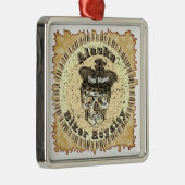 Alaska Biker Ornament Aus Metall (Rechts)