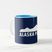 Alaska Bitte Zweifarbige Tasse (Vorderseite Links)