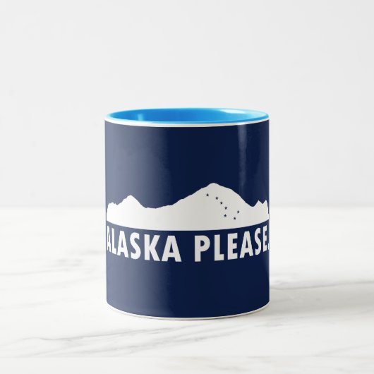 Alaska Bitte Zweifarbige Tasse (Mittel)