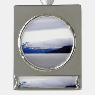 Alaska Blues Banner-Ornament Silber