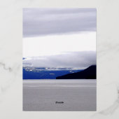 Alaska Blues Folieneinladung (Rückseite)