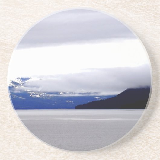 Alaska Blues Getränkeuntersetzer (Vorne)