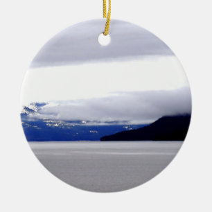 Alaska Blues Keramik Ornament