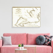 Alaska Book Map Leinwanddruck (Insitu (Wohnzimmer))