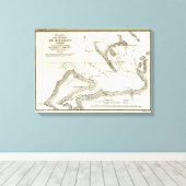 Alaska Book Map Leinwanddruck (Insitu (Holzboden))