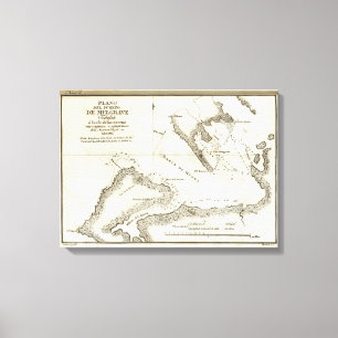 Alaska Book Map Leinwanddruck