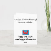 Alaska-Boots-Karten Amalga Hafen Karte (Rückseite)