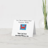 Alaska-Boots-Karten Salmon River Karte (Rückseite)