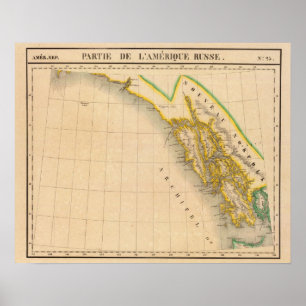 Alaska, Britisch-Columbia 23 Poster