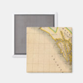 Alaska, British Columbia 23 Magnet (Vorderseite/Rückseite)