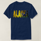 ALASKA Brown Bear on Hunt USA TShirt (Design vorne)