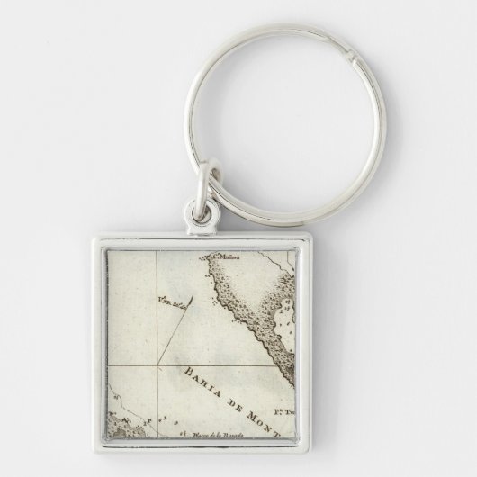 Alaska Buchkarte Schlüsselanhänger (Vorne)