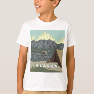 Alaska Bush Flugzeug Souvenirs T-Shirt